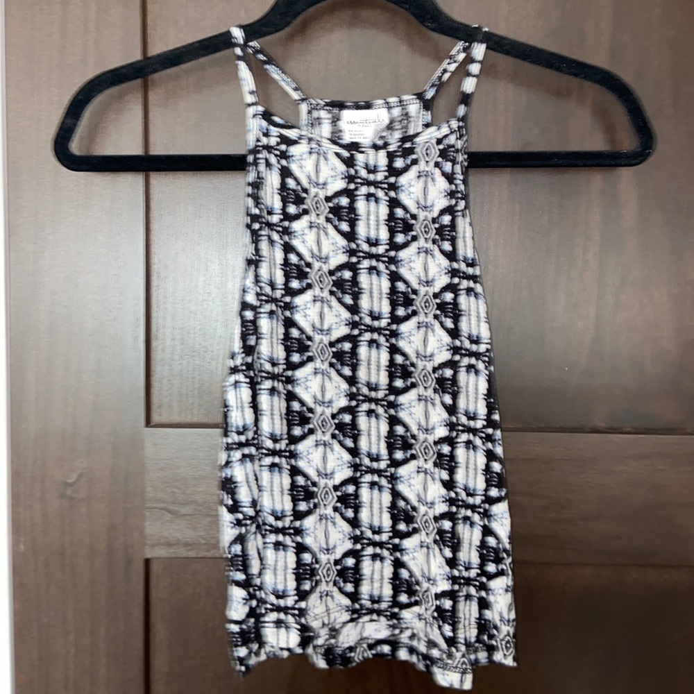 Tank crop top, unique design